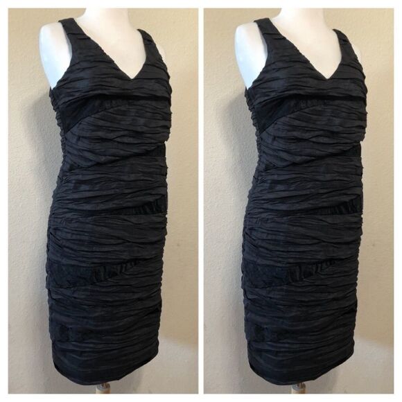 Romeo & Juliet Couture Ruched Bandage Dress Sz L - Picture 1 of 8